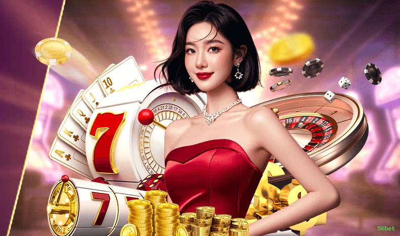 Imagem promocional do aplicativo mobile da 56bet