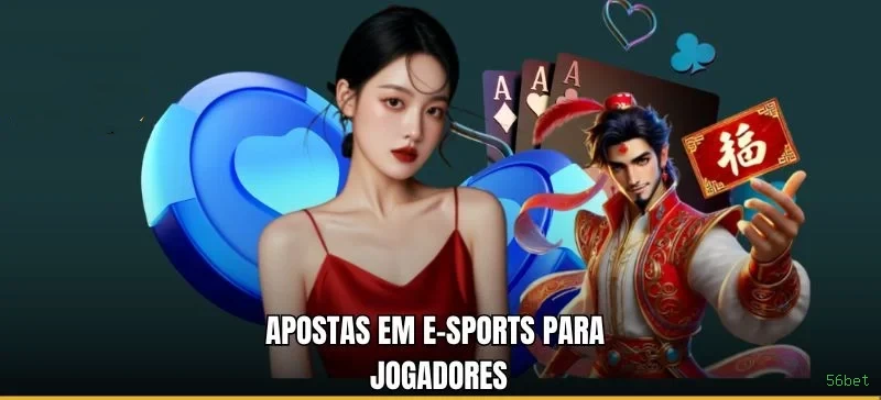 Imagem promocional do login da 56bet